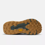 Sole of women's New Balance hierro v9 trail running shoe in calcium/juniper colour