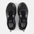 Top view of men's New Balance Fresh Foam X Hierro v8 running shoe in black/shadow grey