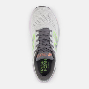 Top view of women's New Balance Fresh Foam X 880v14 running shoe in Grey Matter