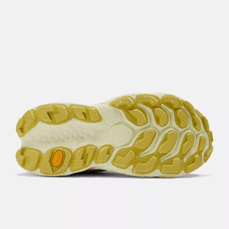 Sole of women's New Balance Fresh Foam X More Trail v3 running shoe in Arctic Grey