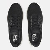 Top view of men's New Balance Fresh Foam X 1080v13 running shoes in black and white