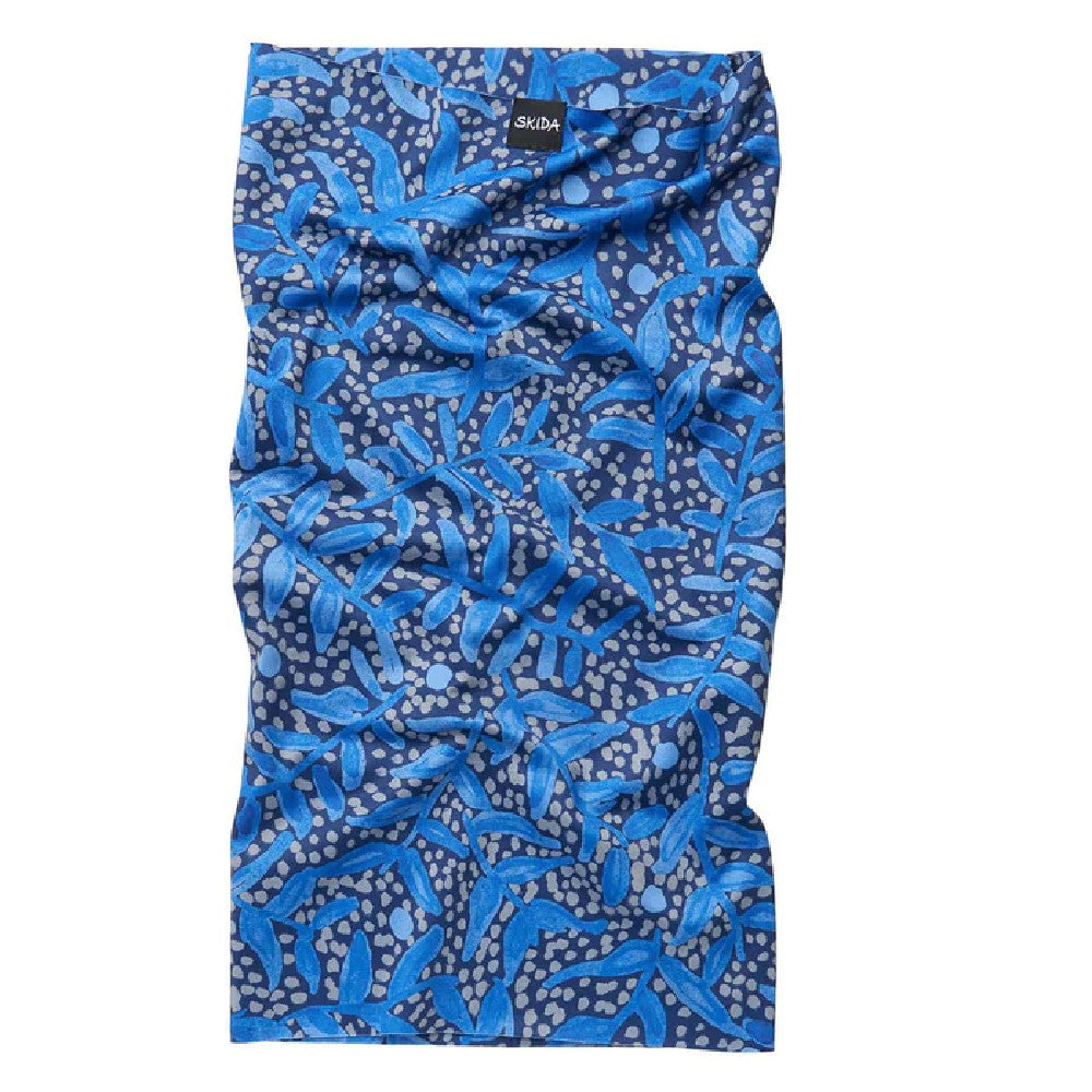 Skida Snow Tour neck gaiter in nightingale print