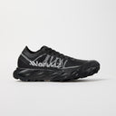 Side view of men's black NNormal Kjerag Brut running shoe 