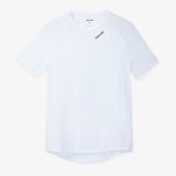 Women's white NNormal Race T-Shirt with subtle logo