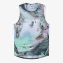 Men's NNormal race tank, 'Print' colour