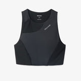 Front view of NNormal trail cropped top