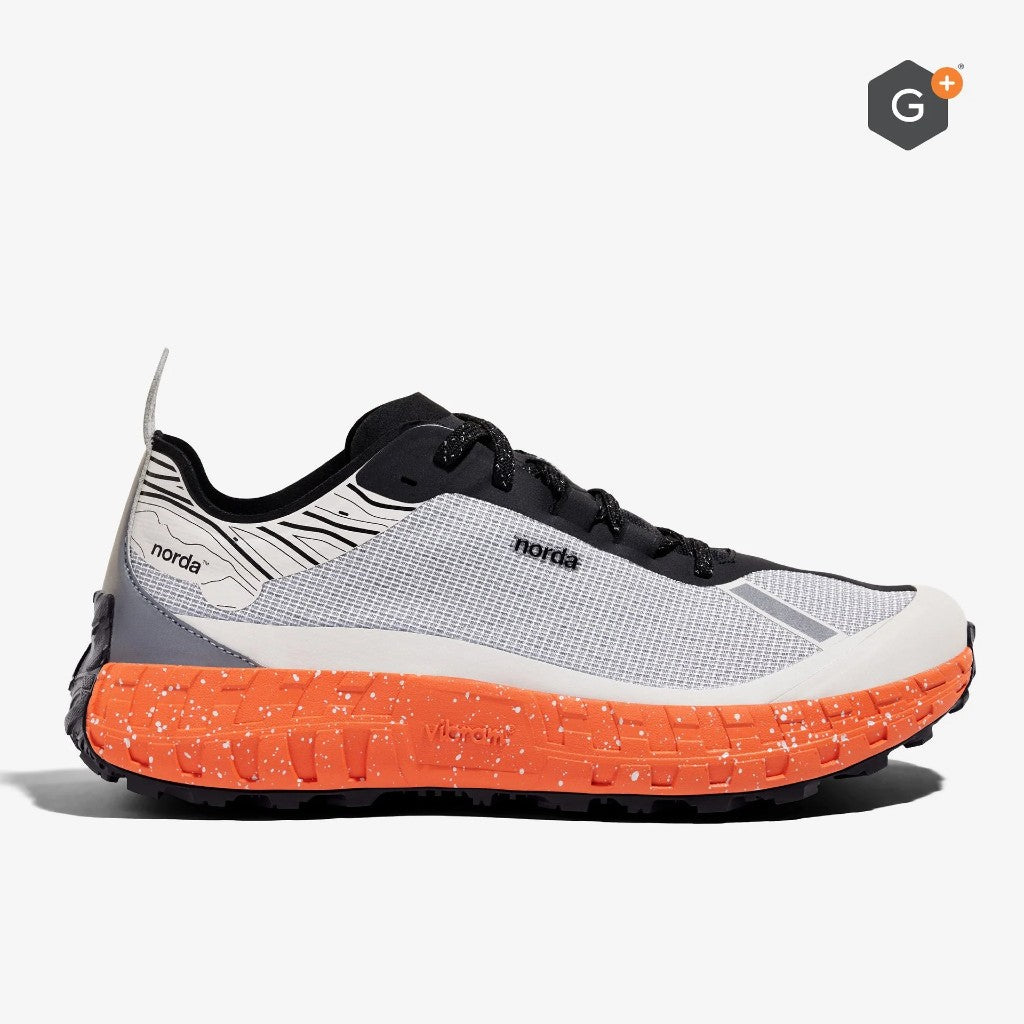 norda 001 8.5 26.5 美品 norda-001-g-spike-m-grey-