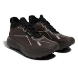 Pair of women's brown norda 055 G+ running shoes