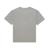 Back view of unisex grey norda cotton t-shirt