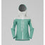 Women's norrona falketind dri1 waterproof jacket in Malachite Green colour