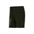 Side view of men's norrona flex1 light shorts in rosin (green)