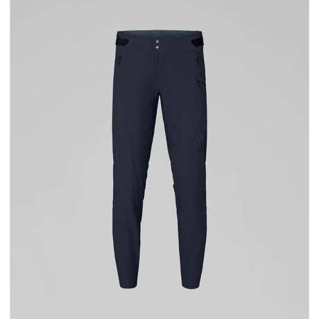 Caviar black men's Norrona fjora flex1 mountain bike pants