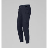 Side view of men's Caviar Black Norrona fjora flex1 mountain bike pants