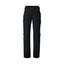 Front view of women's black norrona lofoten insulated gore-tex pants