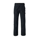 Front view of men's black norrona lofoten Gore-Tex insulated pants