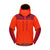 Front view of men's arednalin/rhubarb norrona trollveggen Gore-Tex Pro Light jacket