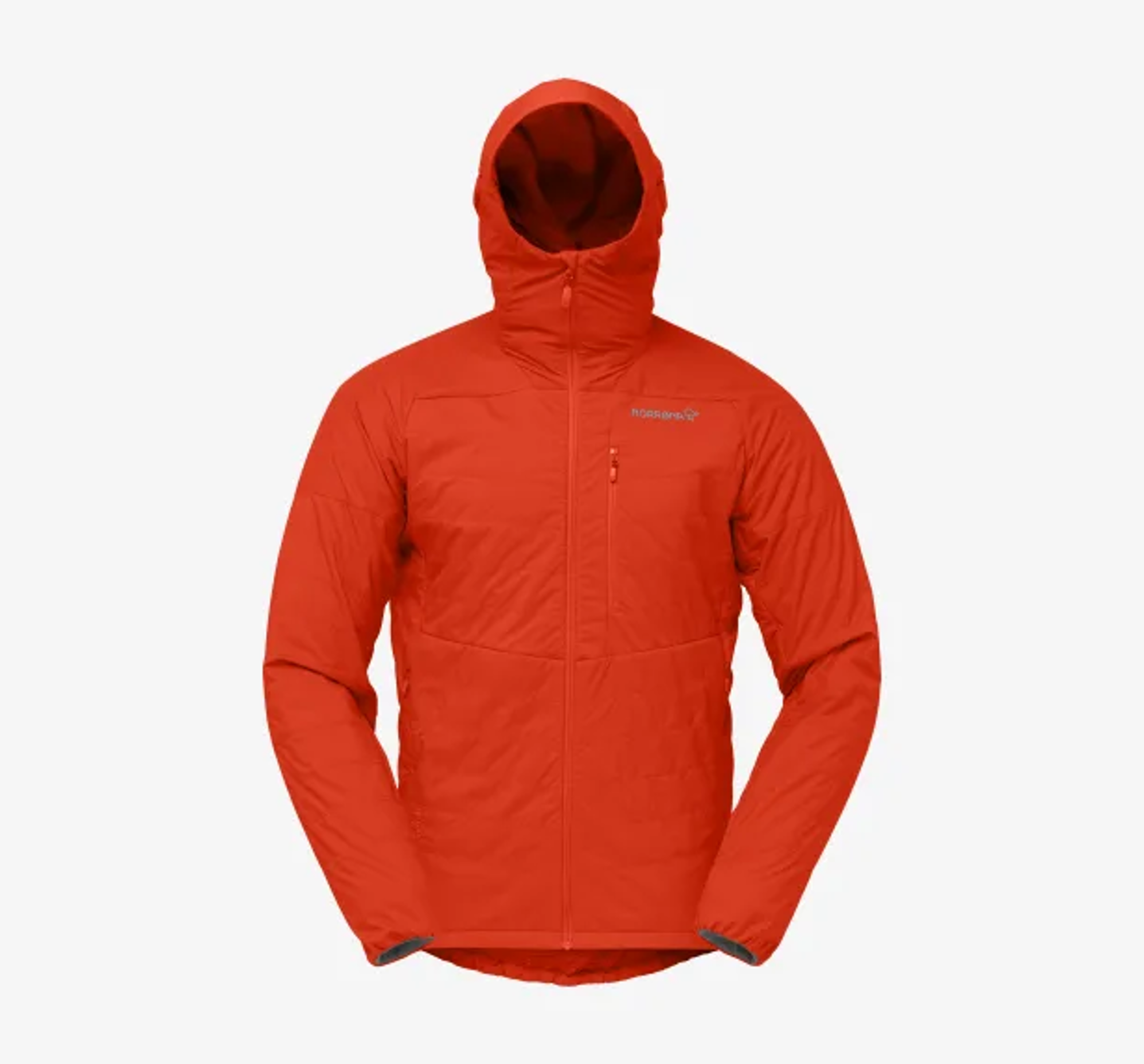 Men's Norrona Lyngen Alpha100 Zip Hood adrenalin red