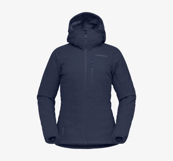 Norrona Lyngen Alpha100 Zip Hood - Women's - spry | Running 