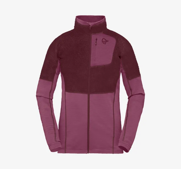 Norrona Lyngen Alpha90 Jacket - Women's - spry  Running, Hiking, Skiing,  Snowshoeing - Crowsnest Pass, Alberta