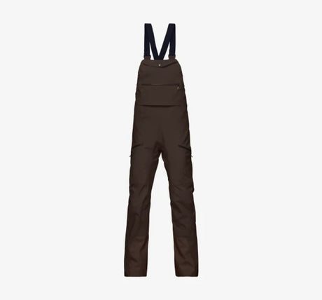 Women's Norrona tamok Gore-Tex Performance Shell Bib coffee bean