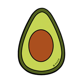 Noso avocado cut in half repair patch