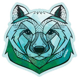 Noso green and blue bear repair patch 