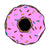 Pink donut noso repair patch