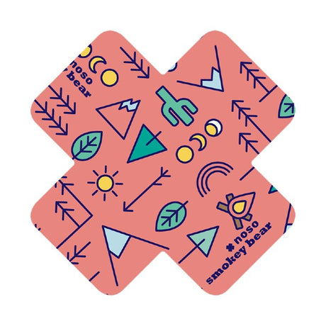 Smokey Bear camp X noso repair patch