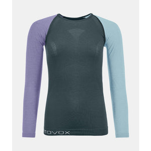 Women's 120 competition light long sleeve shirt in Dark Arctic Grey colour