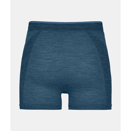 Back view of Ortovox 230 competition boxers in blue colour