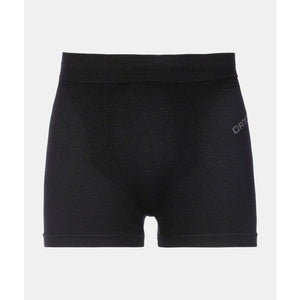 Front view of men's black Ortovox 230 Competition Boxers