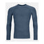 Front view of men's petrol blue Ortovox 230 Competition Long Sleeve