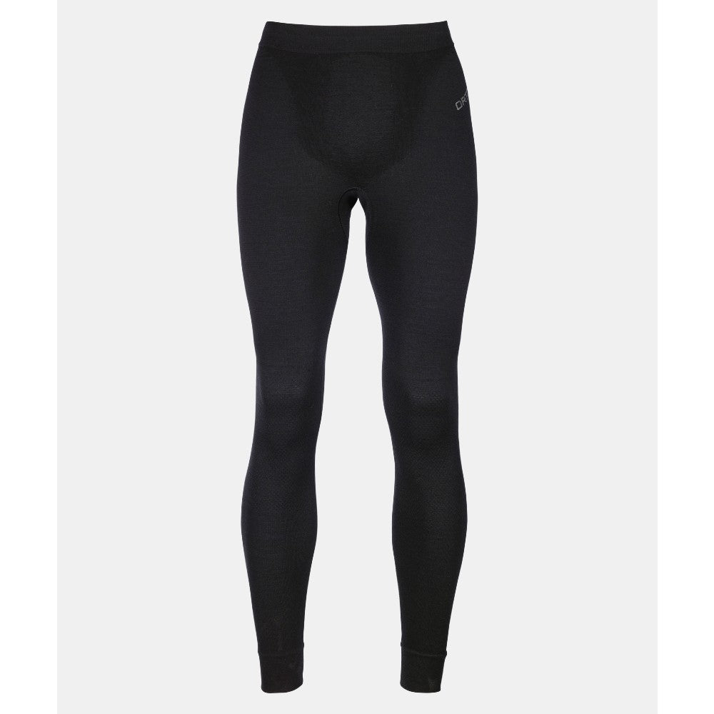 Front view of men's black Ortovox 230 Competition Long Pants