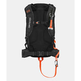 Front view of Ortovox Avabag litric tour 30 avalanche pack
