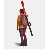 Ski attachment detail of ortovox haute route 30 ski touring pack