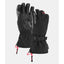 Women's Ortovox Merino Mountain gloves in black raven colour