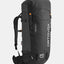 Front of ortovox peak light 32 backpack in black raven colour