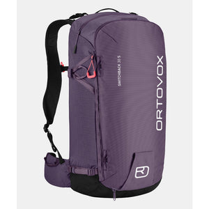 Ortovox Switchback 30 S ski touring backpack in wild berry colour