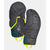 Men's Ortovox Tour Pro Cover gloves in dark pacific colour with covers on