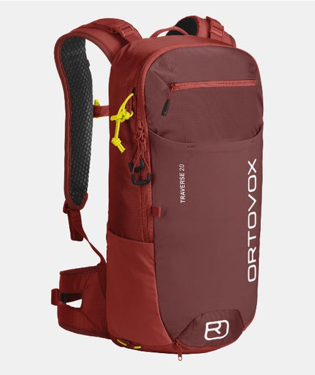 Cengia Rossa (red) ortovox traverse 20 backpack
