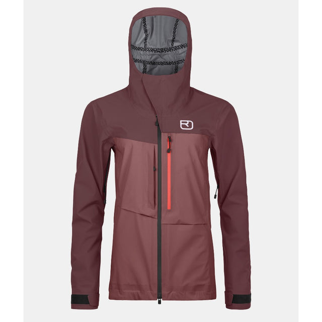 Women's Ortovox 3L Ravine Shell Jacket mountain rose
