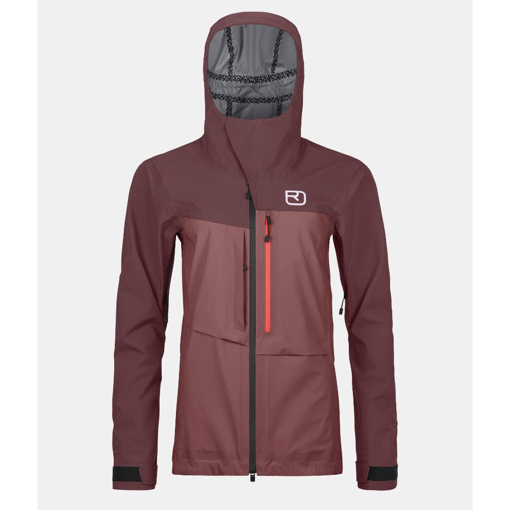 Jacket Ortovox Zip ORTOVOX Men's Merino Fleece Zip Neck Hooded