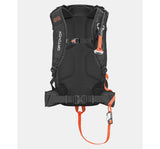 Ortovox Avabag Litric tour 36s black steel shoulder straps