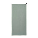PackTowl personal towel in sage colour