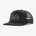 Patagonia airfarer cap, strata stencil: black 