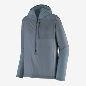 Patagonia men's airshed pro pullover jacket in utility blue