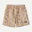 Front view of flower patterned baby Patagonia baggies shorts