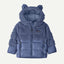 Baby's blue Patagonia Hi-Loft furry friends jacket