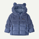 Baby's blue Patagonia Hi-Loft furry friends jacket