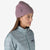 Side on-model view of Patagonia Brodeo Beanie in Stormy Mauve colour